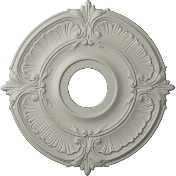 Ekena Millwork Attica Ceiling Medallion (Fits Canopies up to 5"), Hand-Painted Pot of Cream, 18"OD x 4"ID x 5/8"P CM18ATPCF - main